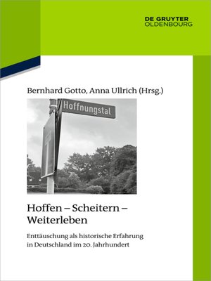cover image of Hoffen--Scheitern--Weiterleben
